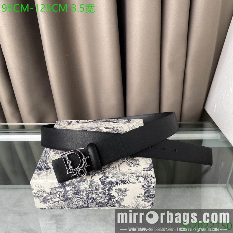 Replica Dior belt 35mmX95-125cm 7D14