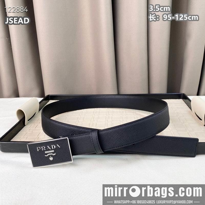 Replica Prada belt 35mmX95-125cm 8L34