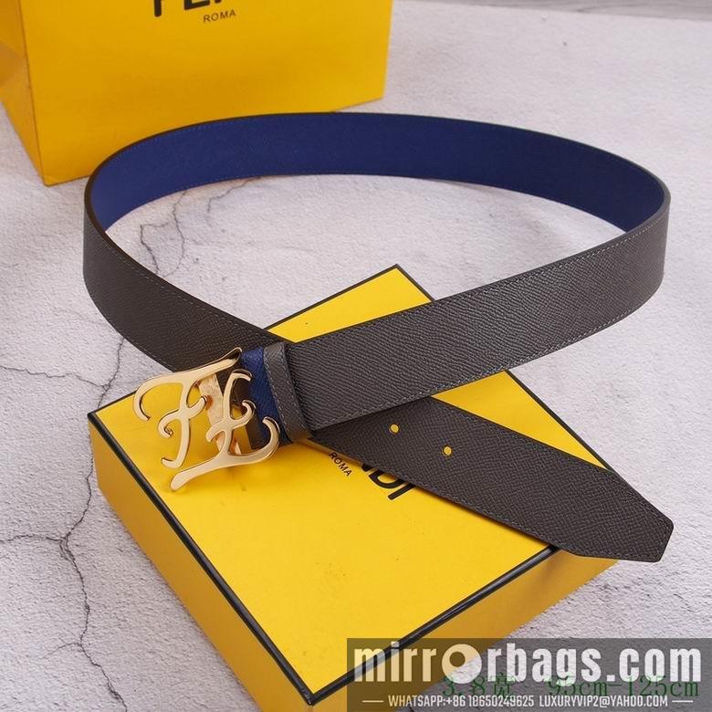 Replica Fendi Belt 38mmX95-125cm 7D111