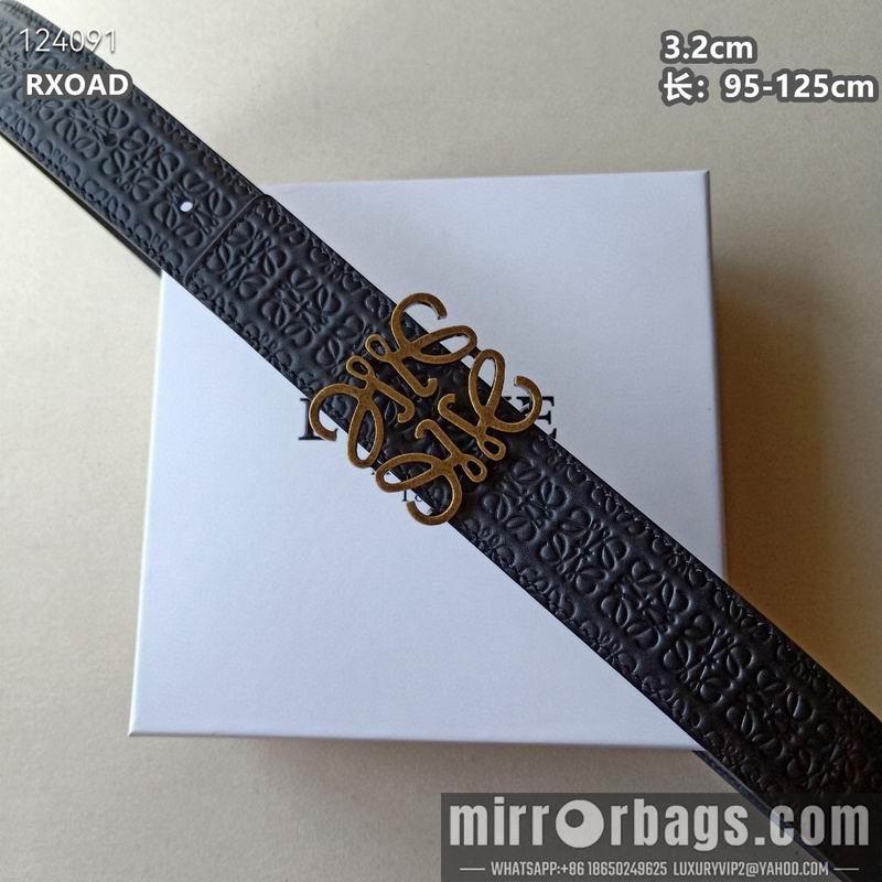 Replica Loewe belt 32mmX95-125cm 8L02