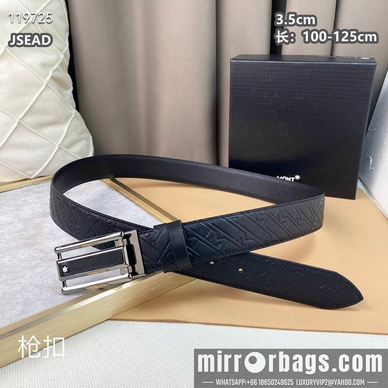 Replica Montblanc belt 35mmX100-125cm 8L040801