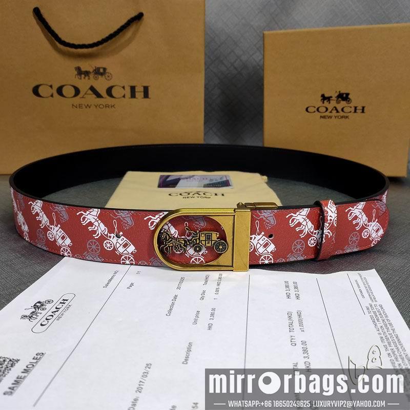 Replica Coach belt 38mmX80-125cm lb090601