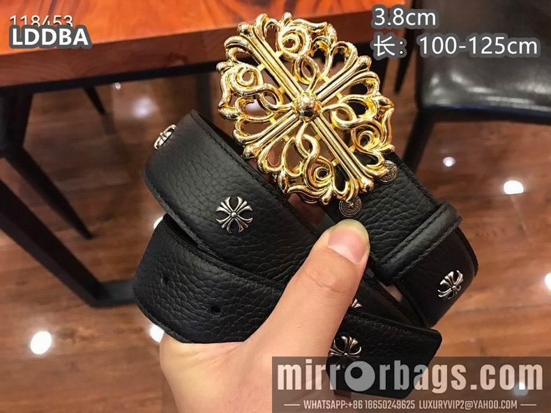 Replica Chrome Hearts belt 38mmX100-125cm 8L05
