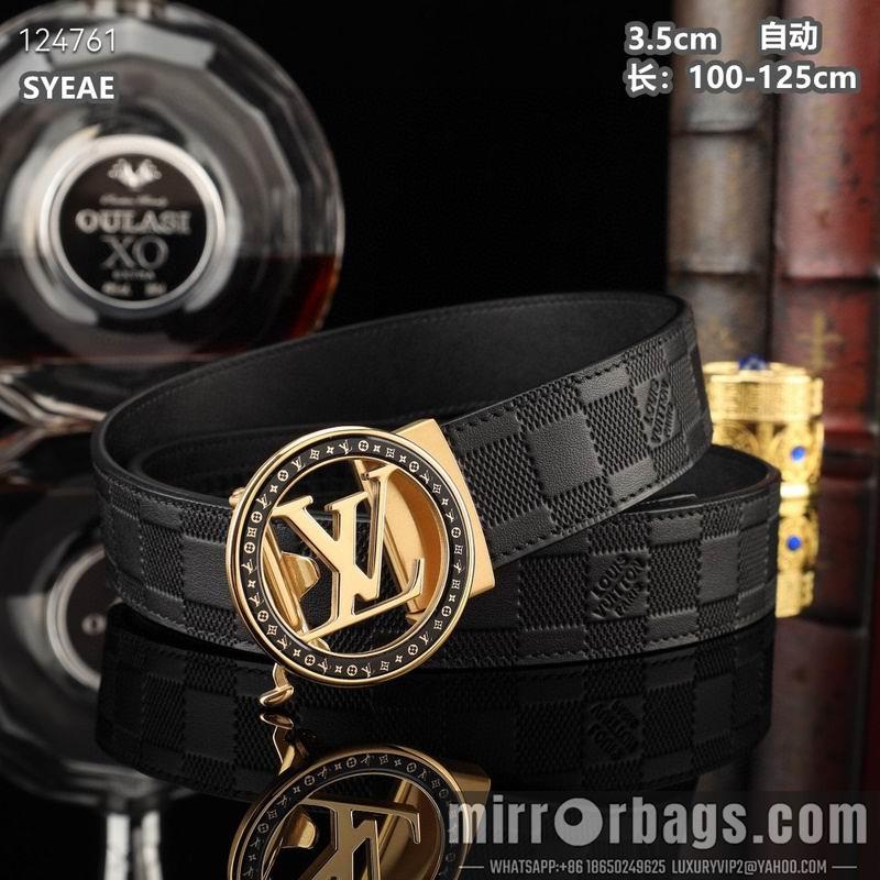 Replica LV belt 35mmX100-125cm 8L42