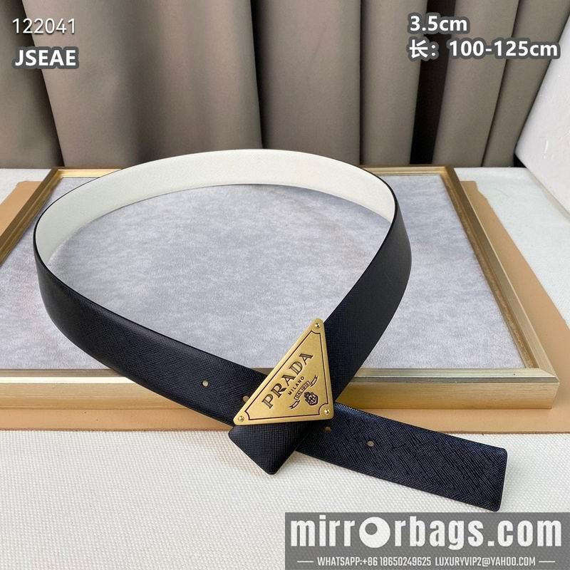 Replica Prada belt 35mmX100-125cm 8L43