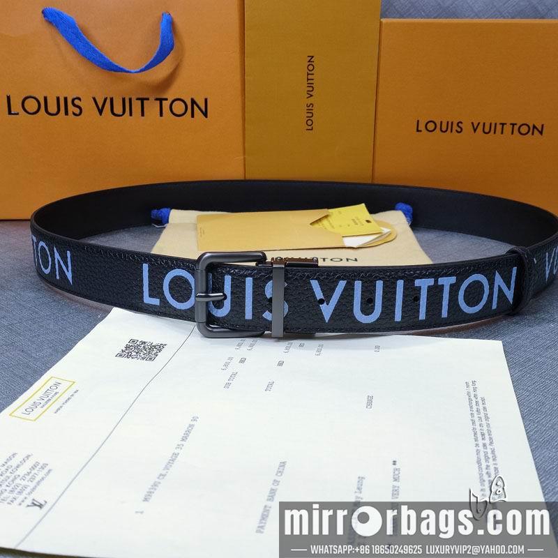 Replica LV belt 35mmX90-125cm lb02