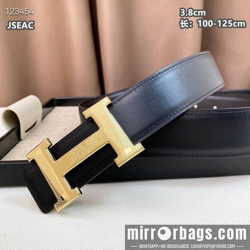 Replica Hermes belt 38mmX100-125cm 8L17