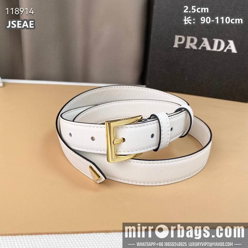 Replica Prada belt 25mmX90-110cm 8L010803