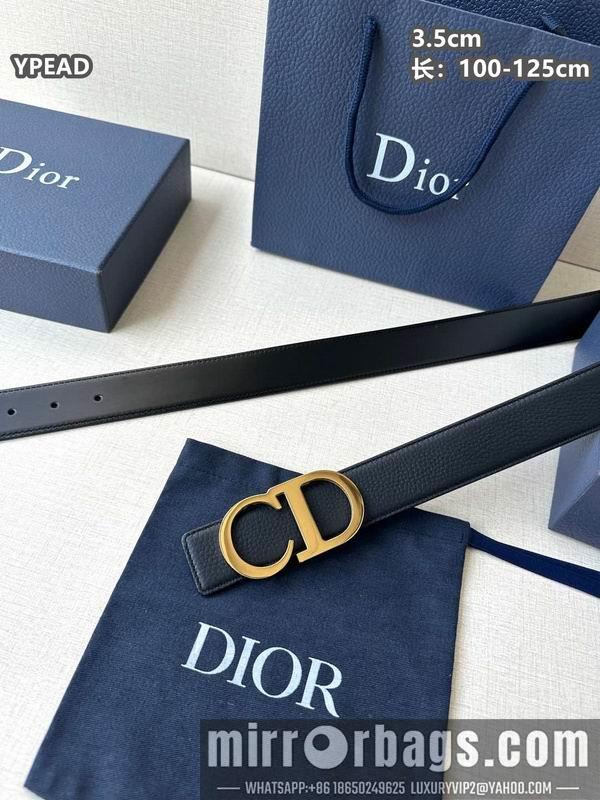 Replica Dior belt 35mmX100-125cm 8L36
