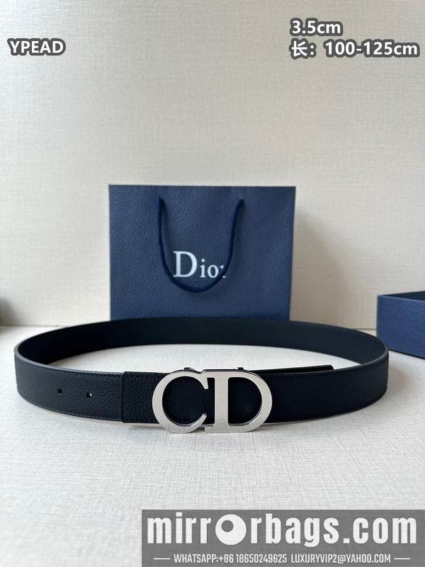 Replica Dior belt 35mmX100-125cm 8L36