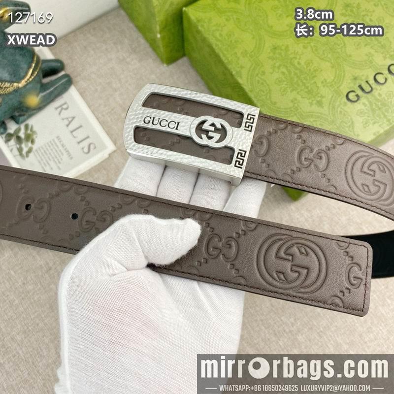 Replica Gucci belt 38mmX95-125cm 8L45