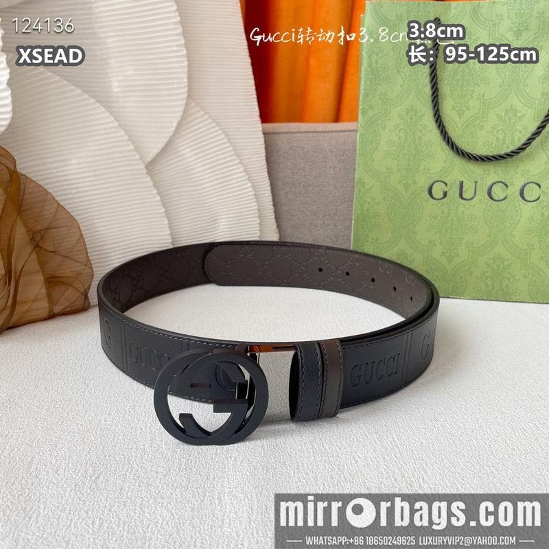 Replica Gucci belt 38mmX95-125cm 8L05