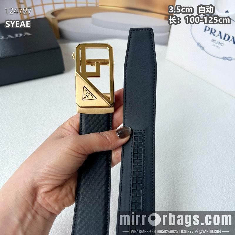 Replica Prada belt 35mmX100-125cm 8L53
