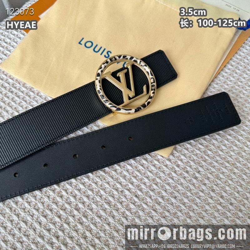 Replica LV belt 35mmX100-125cm 8L07