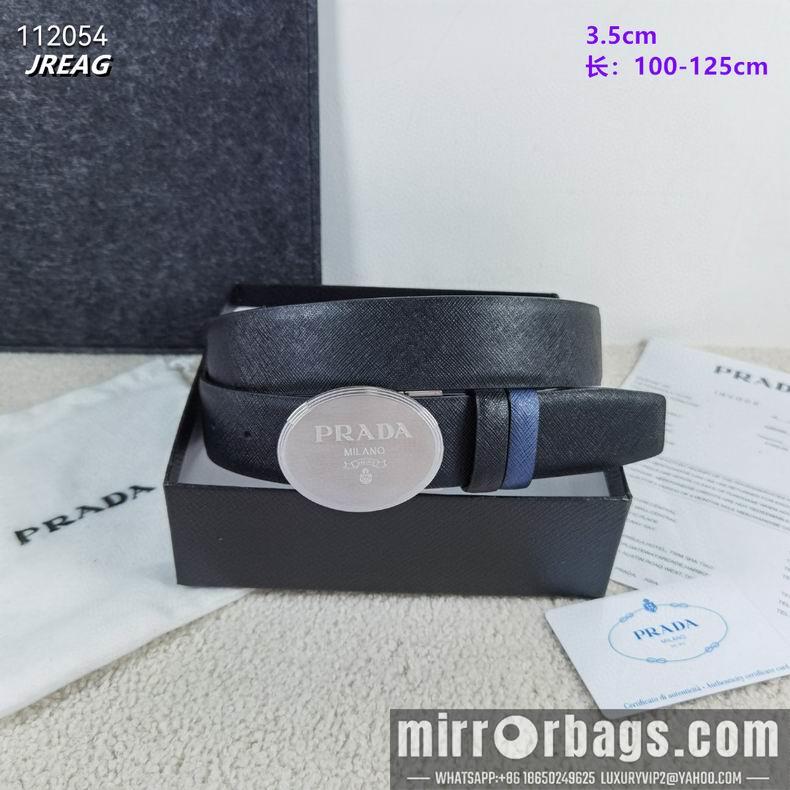 Replica Prada belt 35mmX100-125cm 8L08