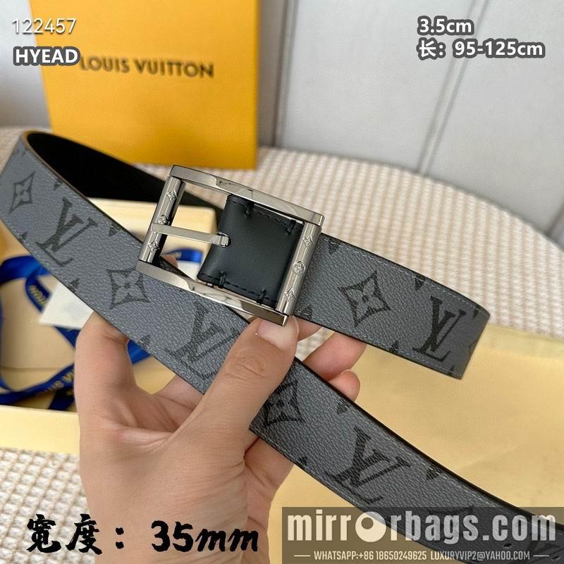 Replica LV belt 35mmX95-125cm 8L32