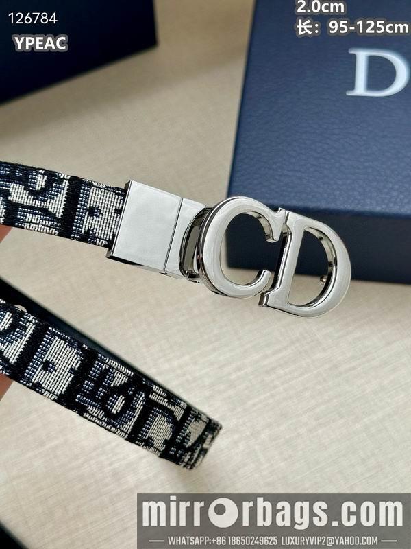 Replica Dior belt 20mmX95-125cm 8L22