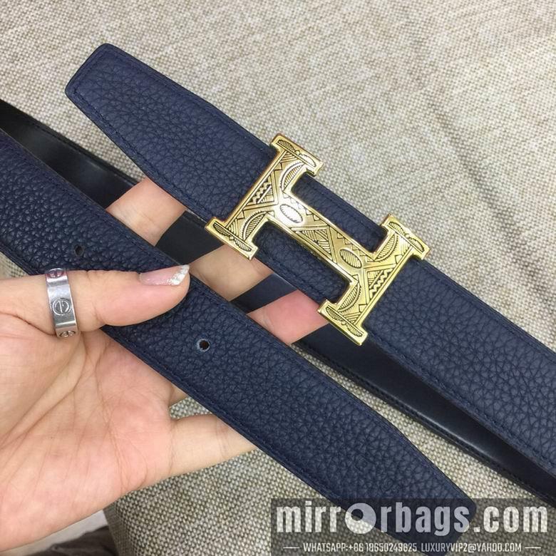 Replica Hermes Belt 32mmX95-110cm 7D09