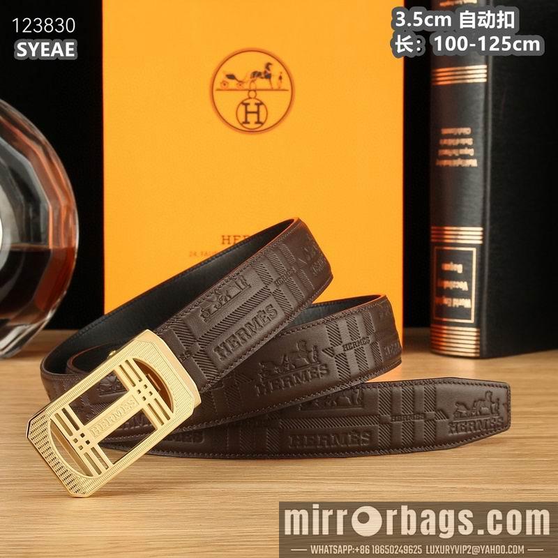 Replica Hermes belt 35mmX100-125cm 8L24