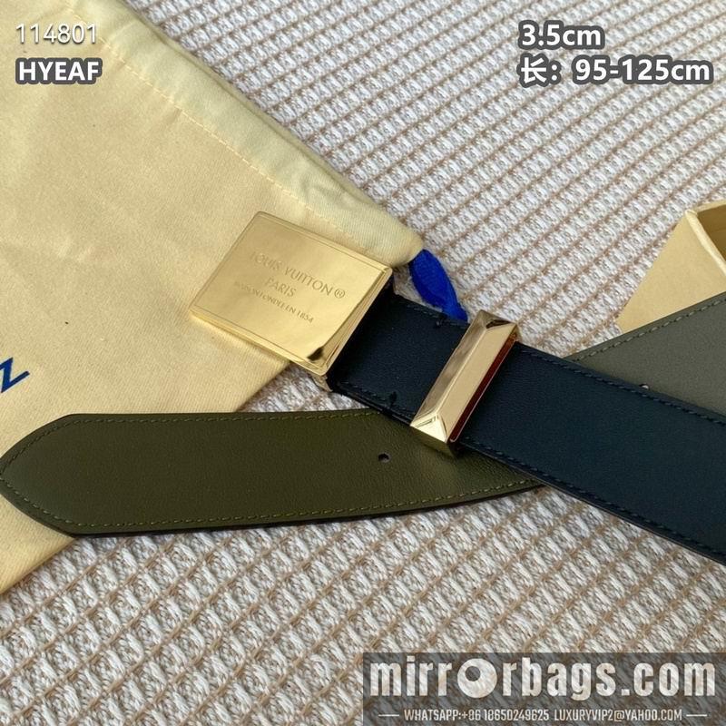 Replica LV belt 35mmX95-125cm 8L19