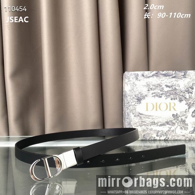 Replica Dior Belt 20mmX90-110cm 8L01