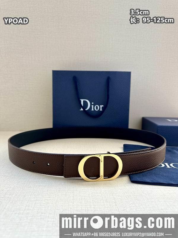 Replica Dior belt 35mmX95-125cm 8L40