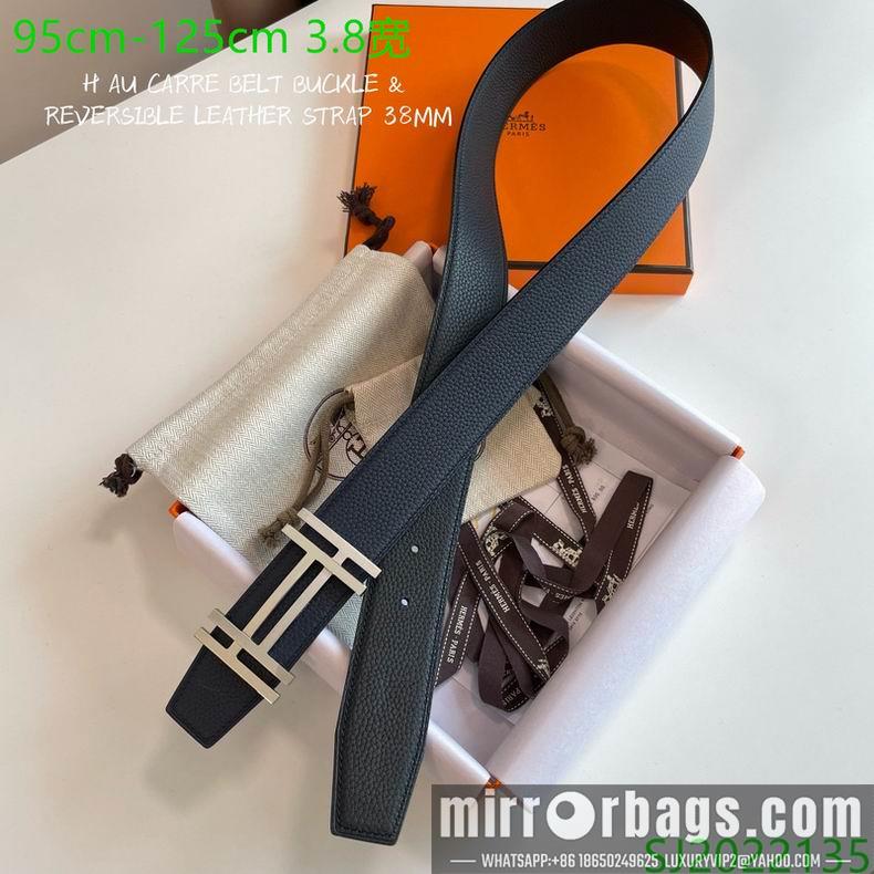 Replica Hermes Belt 38mmX95-125cm 7D121