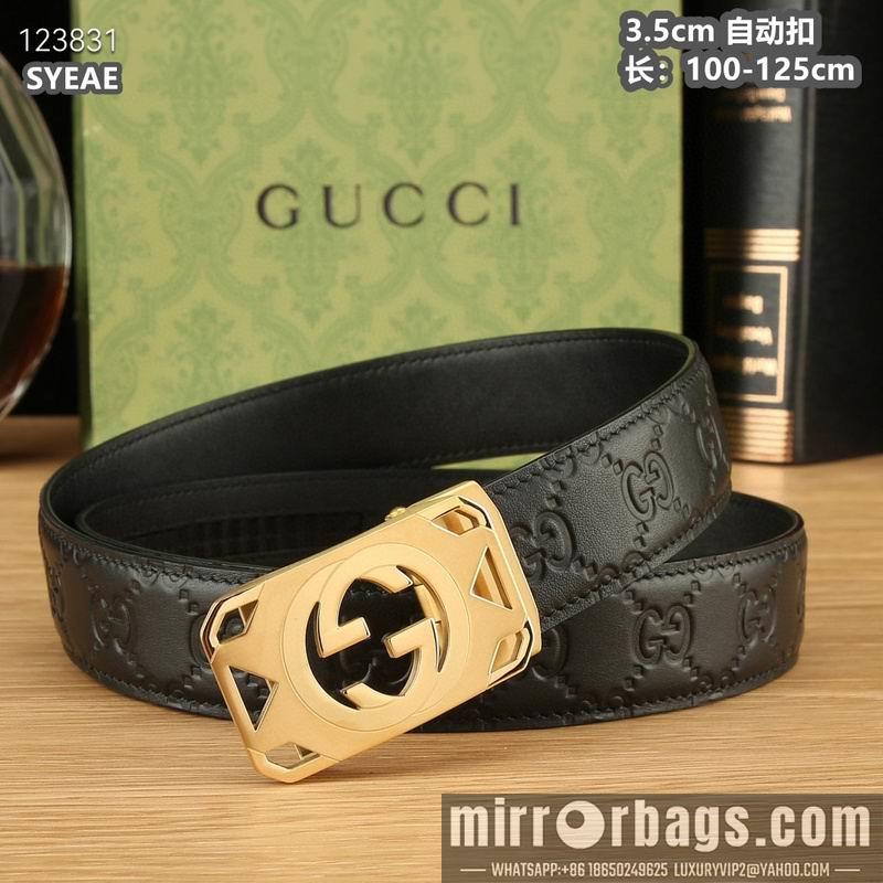 Replica Gucci belt 35mmX100-125cm 8L43