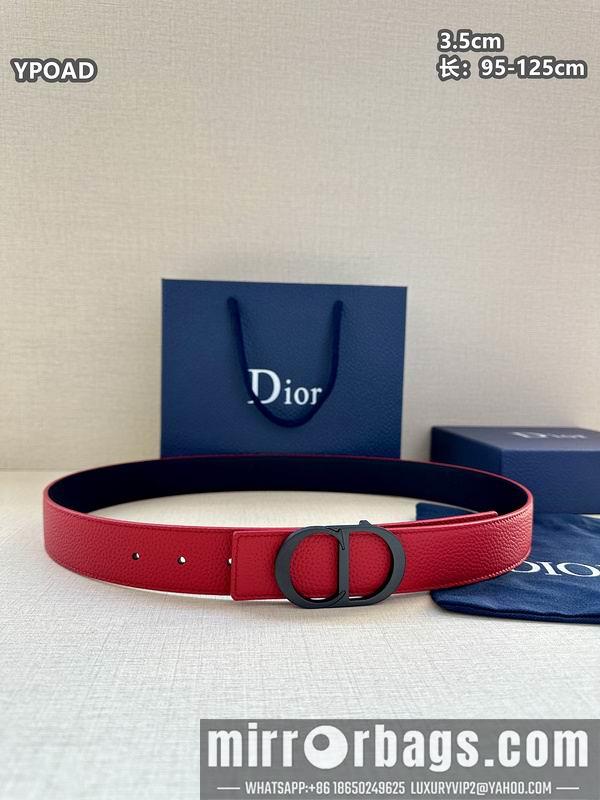 Replica Dior belt 35mmX95-125cm 8L40