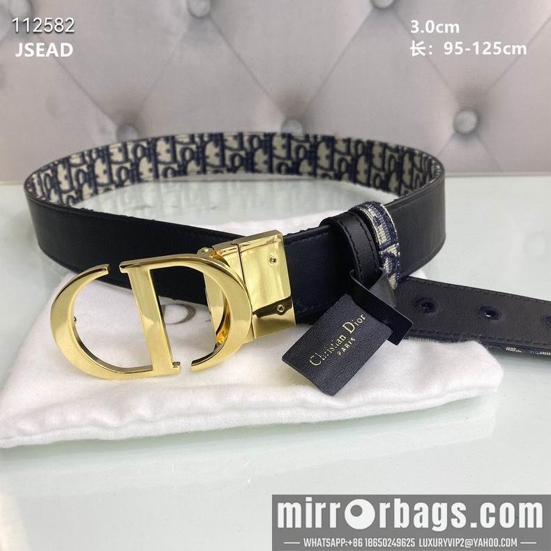 Replica Dior belt 30mmX95-125cm 8L11