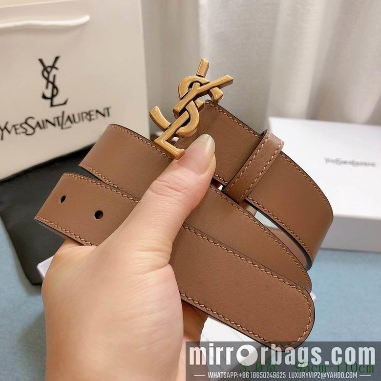 Replica YSL Belt 30mmX95-110cm 7D01