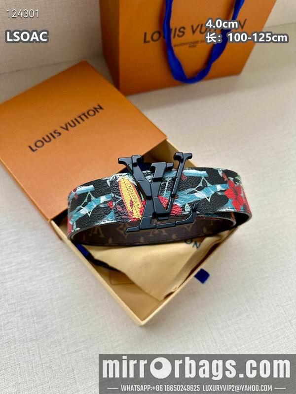 Replica LV belt 40mmX100-125cm 8L60