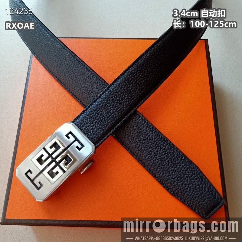 Replica Givenchy belt 34mmX100-125cm 8L02