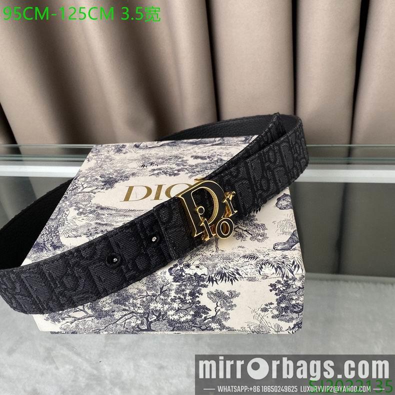 Replica Dior belt 35mmX95-125cm 7D11