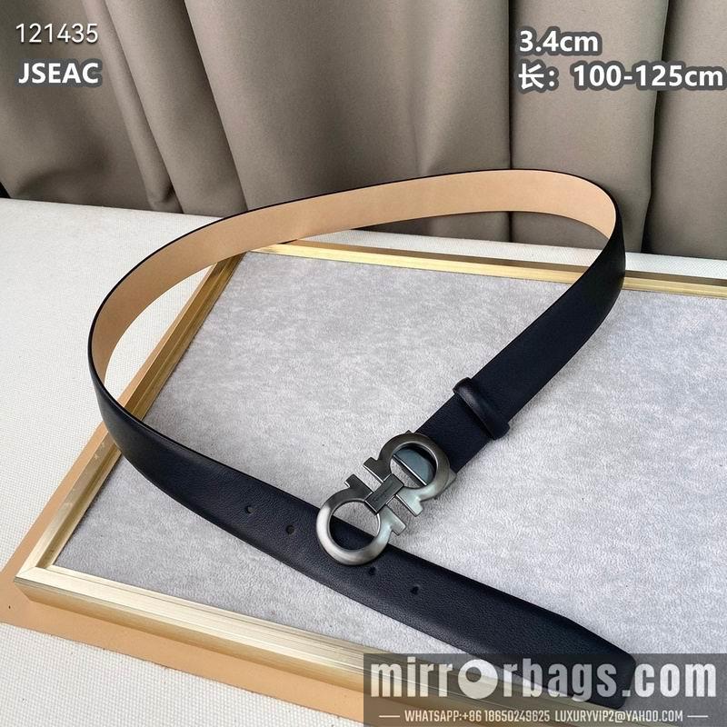 Replica Ferragamo belt 34mmX100-125cm 8L09