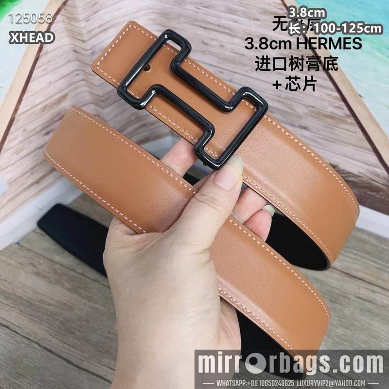 Replica Hermes belt 38mmX100-125cm 8L07