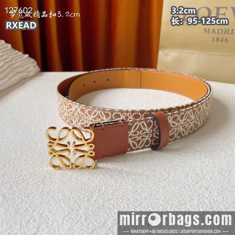 Replica Loewe belt 32mmX95-125cm 8L05
