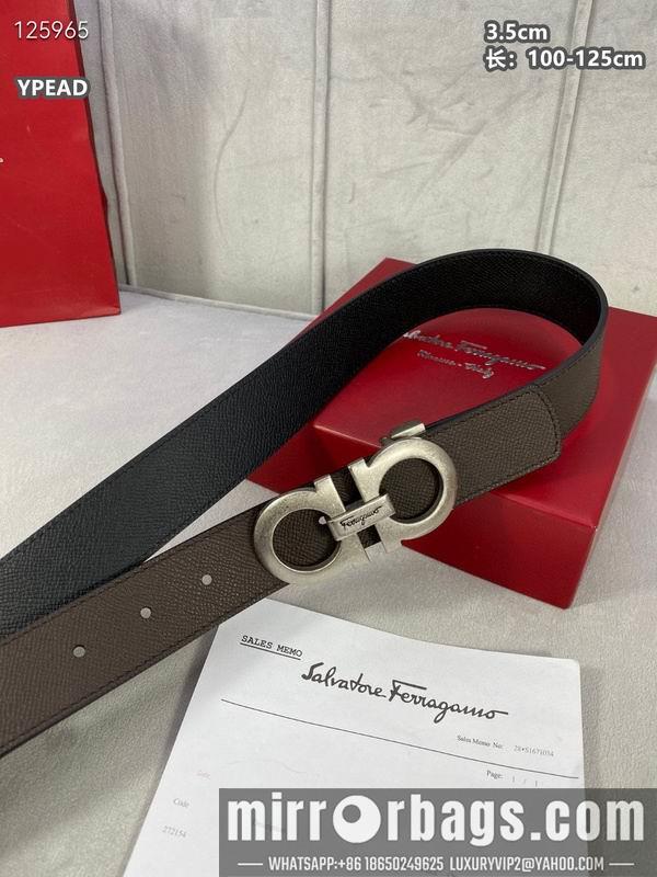 Replica Ferragamo belt 35mmX100-125cm 8L22