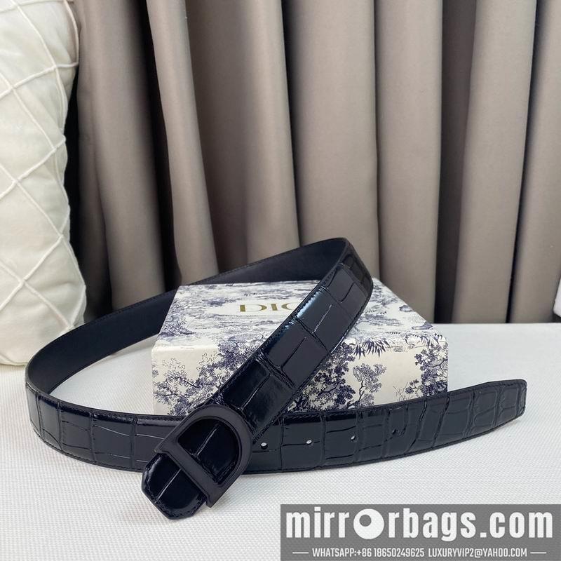 Replica Dior belt 35mmX95-125cm 7D19