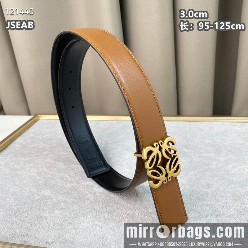 Replica Loewe belt 30mmX95-125cm 8L05