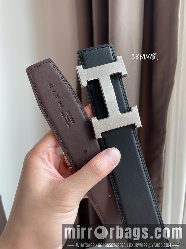 Replica Hermes Belt 38mmX95-125cm 7D48