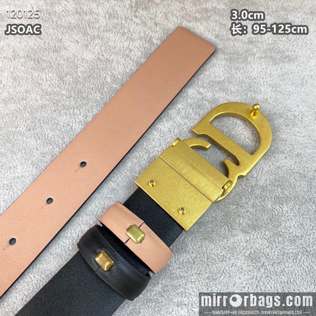Replica Dior belt 30mmX95-125cm 8L072001