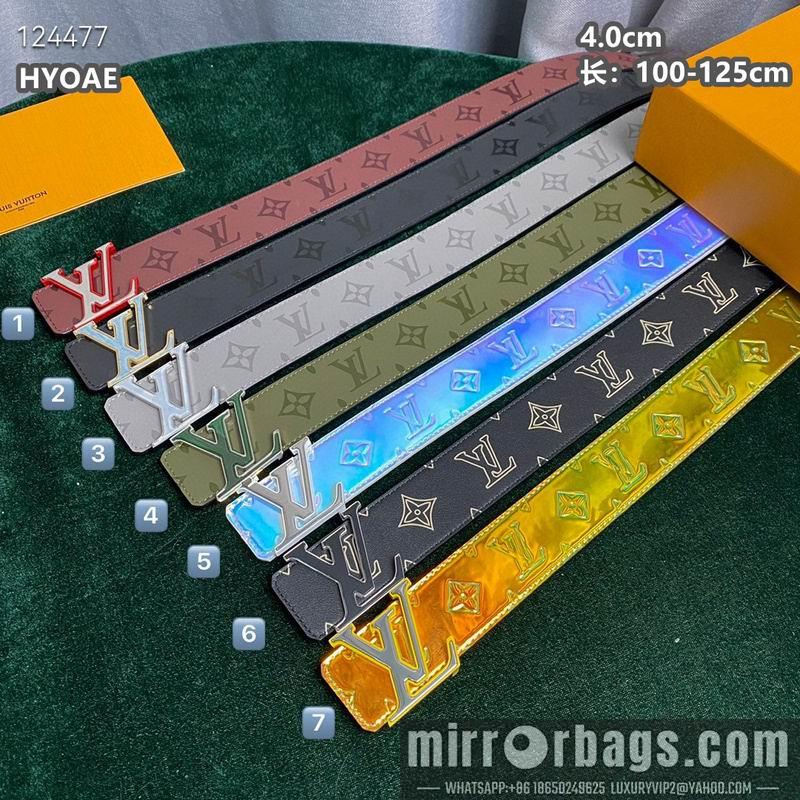 Replica LV belt 40mmX100-125cm 8L43