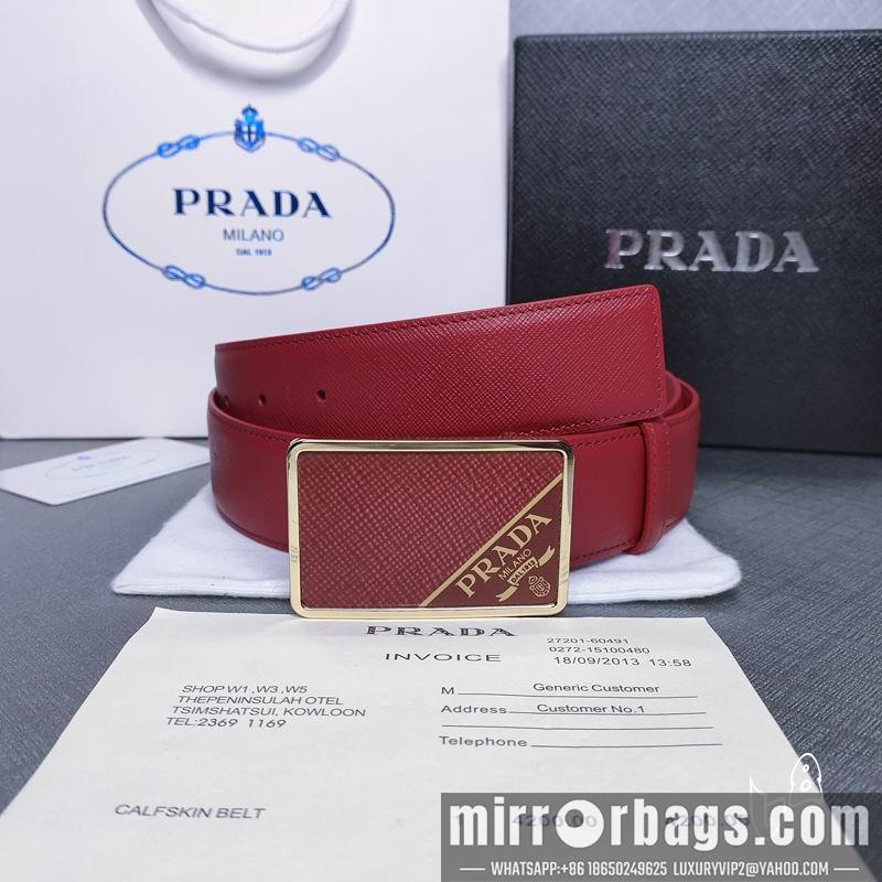 Replica Prada Belt 38mmX80-125cm lb071802