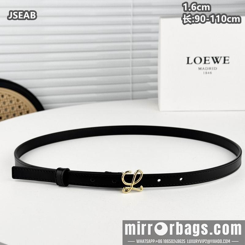 Replica Loewe belt 16mmX90-110cm 8L05
