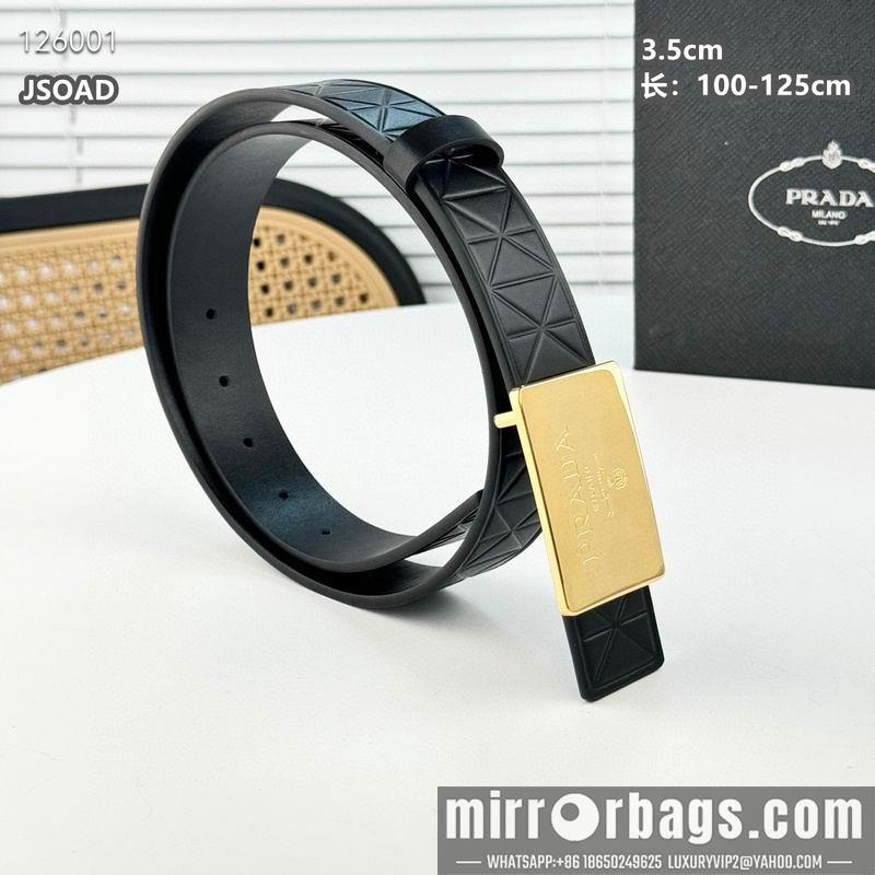 Replica Prada belt 35mmX100-125cm 8L37