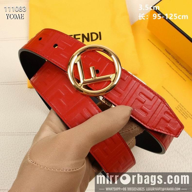 Replica Fendi Belt 35mmX95-125cm 8L17