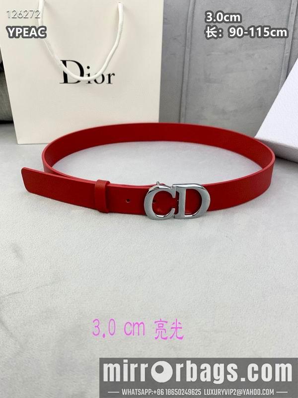Replica Dior belt 30mmX90-115cm 8L111004