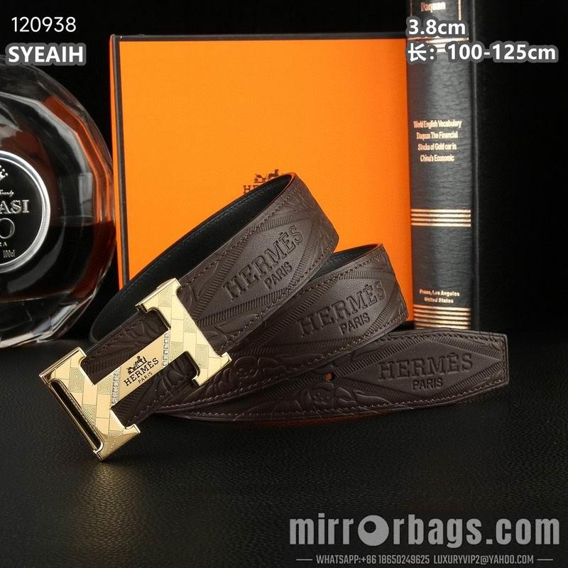 Replica Hermes belt 38mmX100-125cm 8L19
