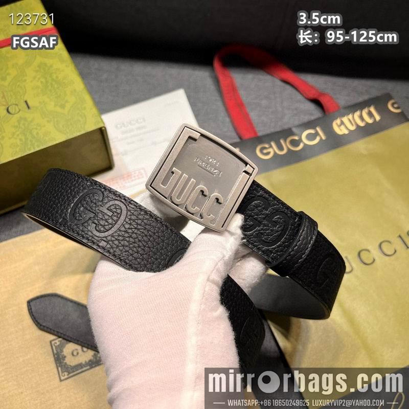 Replica Gucci belt 35mmX95-125cm 8L08